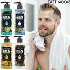 Men's Eucalyptus Coconut Body Wash Deep Cleansing Shower Gel Refreshing Scent Long Lasting Fragrance Oil Control 100ml