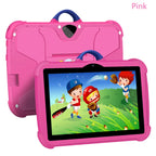 Neues Cartoon-Muster Kinder-Tablet 7 Zoll Quad-Core 4GB RAM 64GB ROM Android Lernspiele Tablets Kindergeschenke