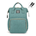Wickeltasche Baby Wickeltasche Wasserdichter Rucksack Mode Mama Mutterschaft Markenrucksack für Mütter