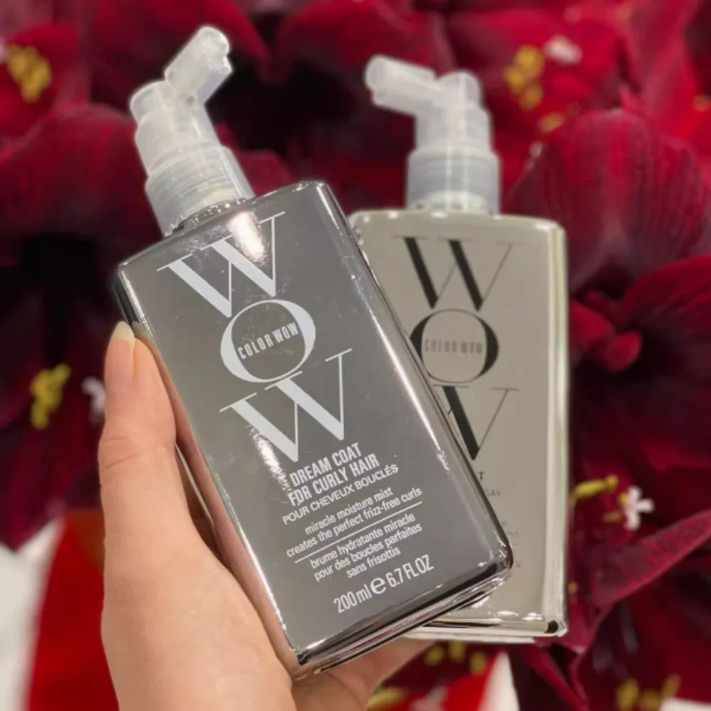 WOW Anti-Feuchtigkeits-Haarspray Für extrem krauses Haar Glättendes Shampoo Glanz-Glättungs-Conditioner Feuchtigkeitsspendende Haarpflege