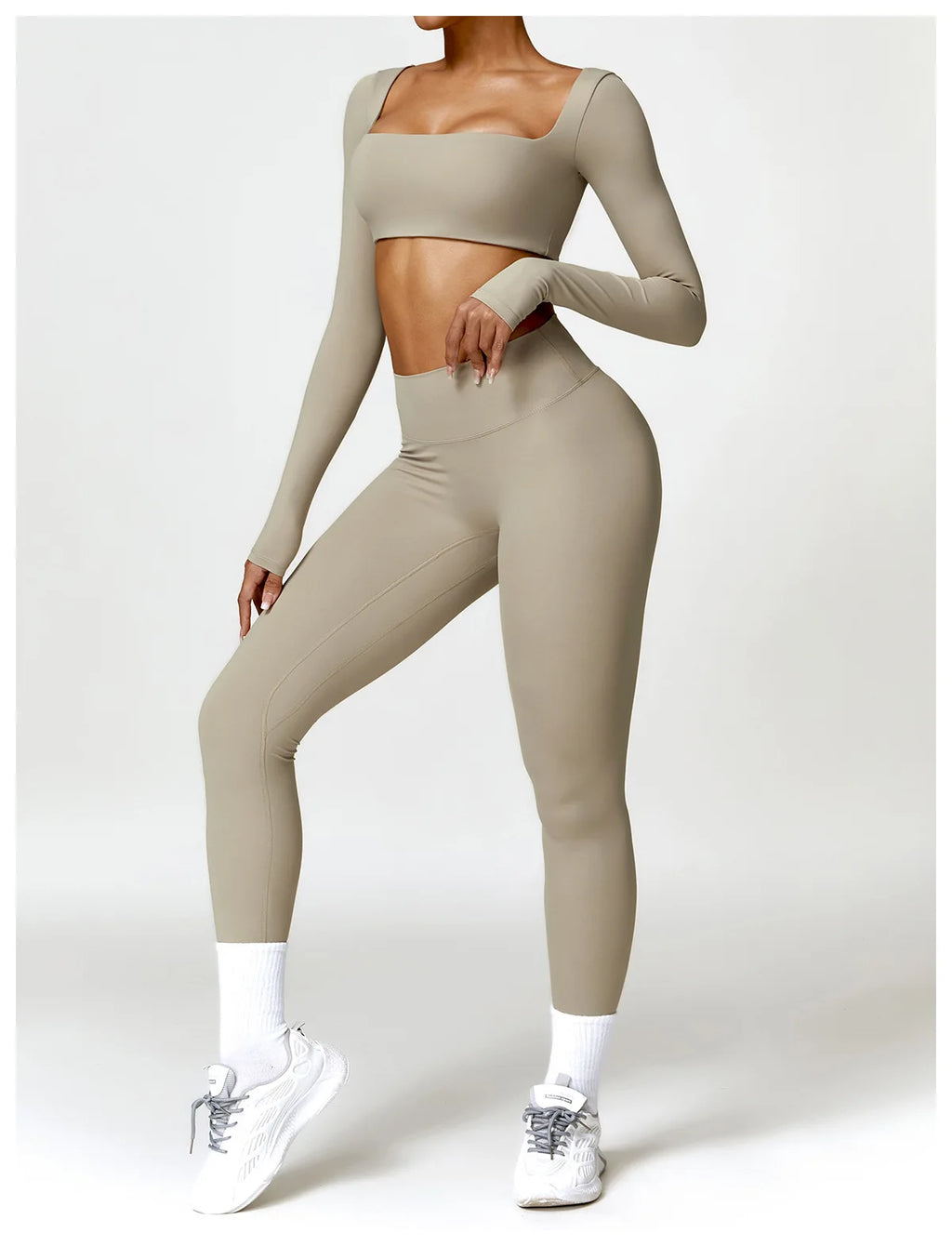 Neue Sommer High Waist Sport Leggings Damen Stretch Gymnastikhose Damen Lauf-Workout-Leggings Weibliche weiche Strumpfhose Push Up Yoga Hose