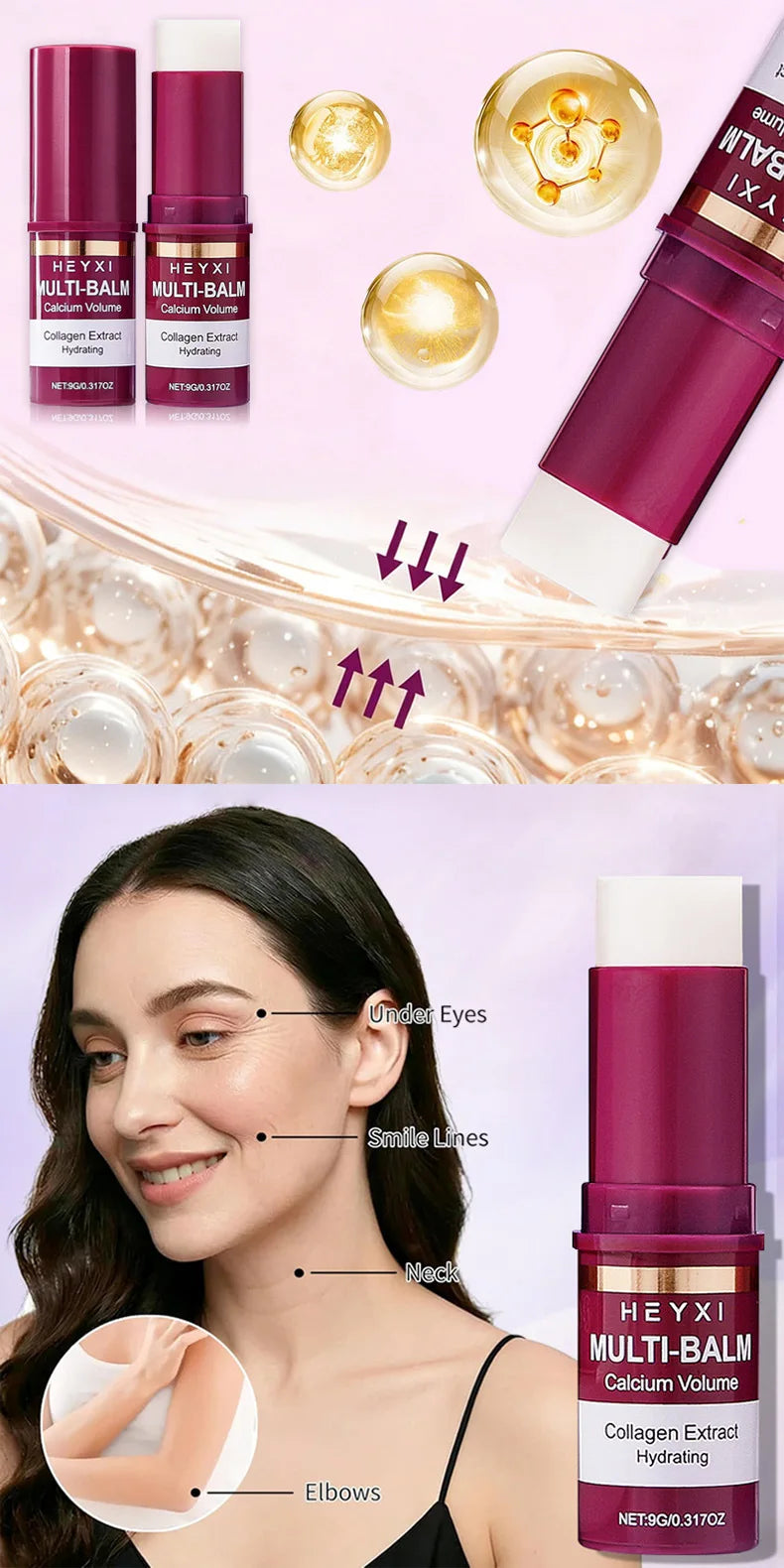 Feuchtigkeitsspendende Augencreme, strafft die Haut, spendet Feuchtigkeit und speichert sie, pflegt die Augen, tägliche Augenpflege