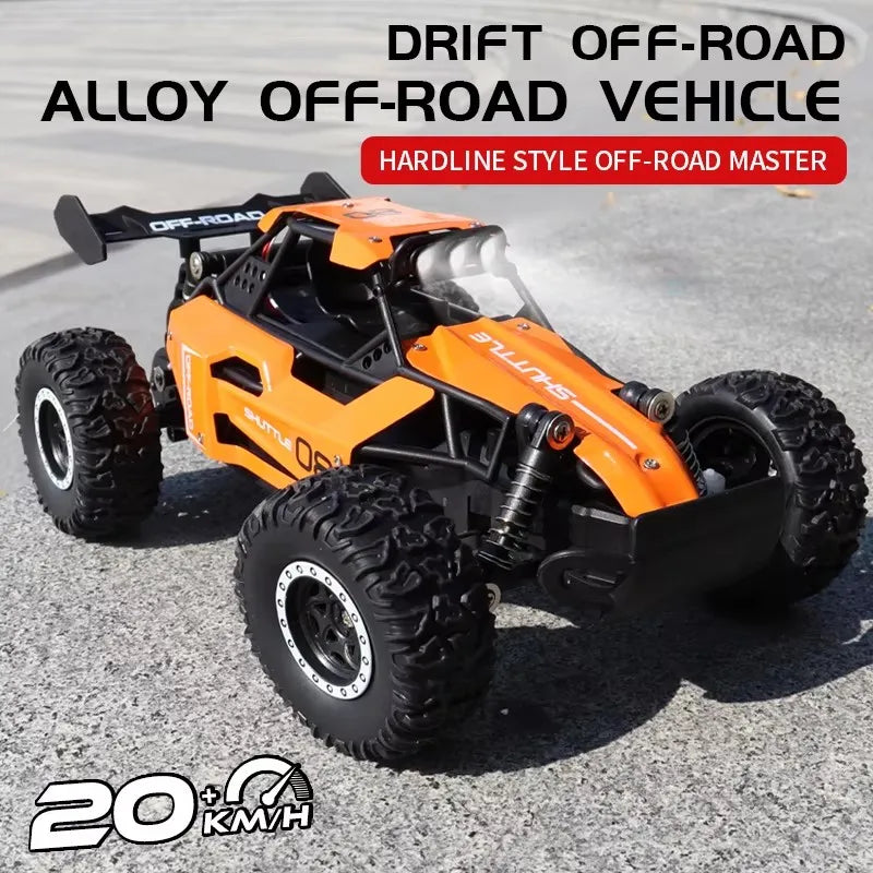 Oike RC-Car 1:16 Modell mit LED-Lichtern Funkferngesteuertes Offroad-Kletterfahrzeug Outdoor-Autos Drift-Rennspielzeug Jungen Geschenke