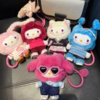 Echte Hello-Kitty Pop Star Samt-Anhänger-Serie Vinyl-Puppe Überraschungsbox Trendiges Kawaii Überraschungsgeschenk Süßes Trendiges Überraschungsbox-Spielzeug