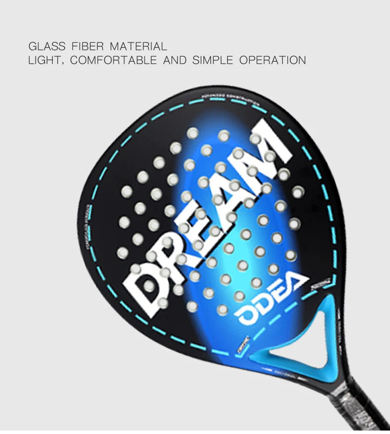 Odea Platte Tischtennis-Schläger Käfig Strand-Paddel Professioneller fortgeschrittener Kohlefaser Sport-Schläger Outdoor Sport-Schläger