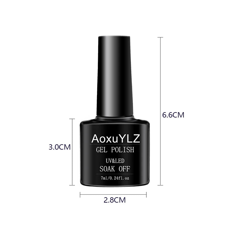 28tlg./Set Gel-Nagellack-Set Glasflasche Soak Off UV-Gel-Lack Rot Rosa Bunter Gel-Nagellack Matt Top Base Coat Nagelgel-Kit