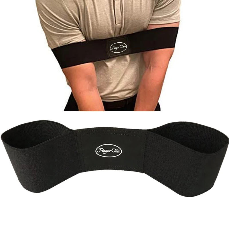 Professioneller elastischer Golfschwung-Trainer Armgurt Geste Ausrichtungstrainingshilfe für Outdoor-Sportarten Golfsportzubehör Hauptbild
