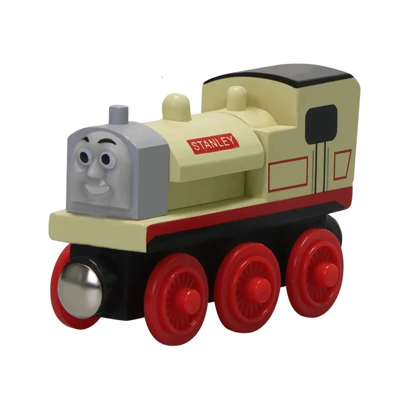 Thomas und seine Freunde Holzzüge Thomas Edward Percy Gordon Henry Molly Modellspielzeug Magnetische Schienenzüge für Jungen Kinder Geschenke
