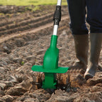 NewBeny Elektrische Gartenfräse Kultivator Vertikutierer Klappbare Bodenhacke Gartenwerkzeug