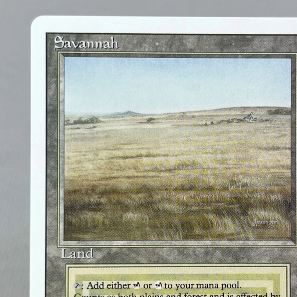 unbegrenzt Revised MIX2/002 Tcg Dual Lands unbegrenzt Proxy Magickarten Tundra Savanne Heimspiel Revised Untergrund Gathering