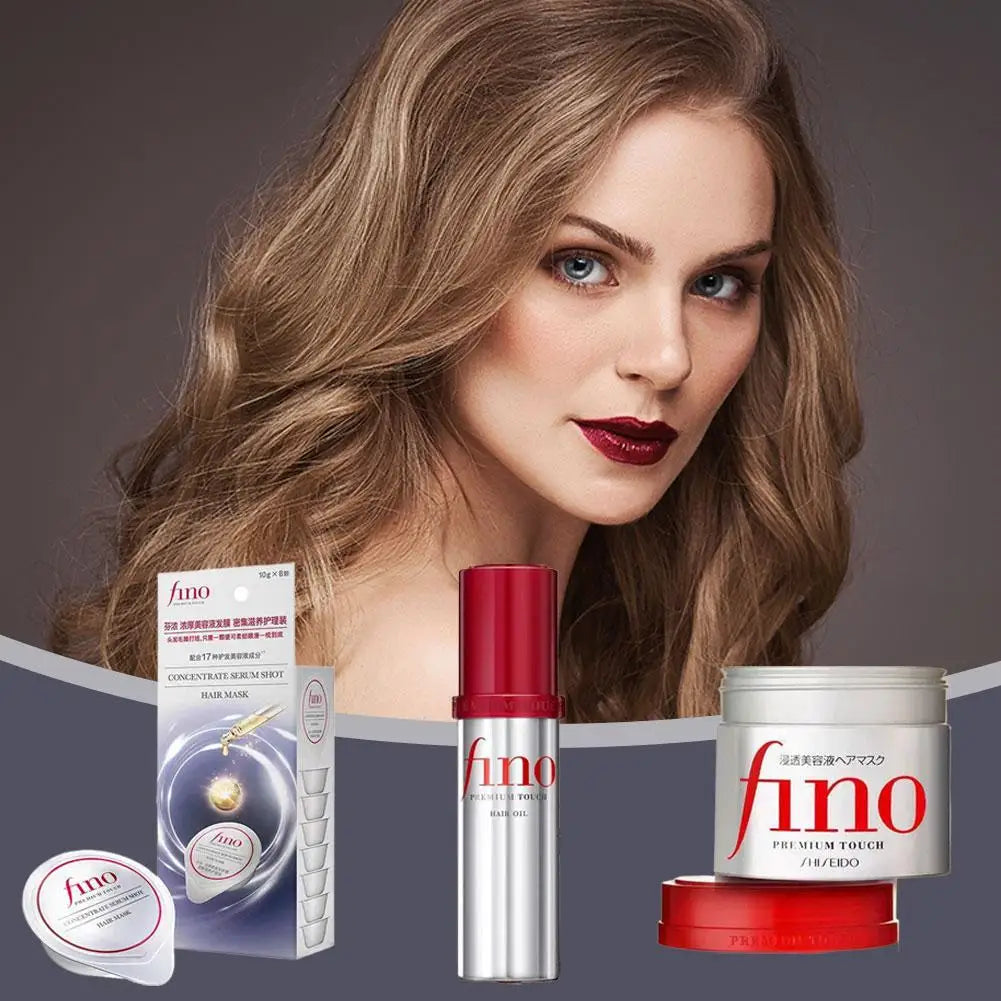 Japanische Fino Shampoo Spülung Haarkollagen Keratin Haarspülung Nährende Trockene Strapazierte Haarpflege Haarreparaturmaske
