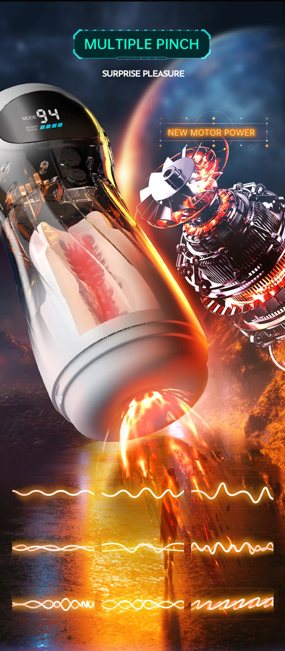 APP-gesteuerter, automatischer Masturbator für Männer, Masturbationsbecher mit realistischer Vagina, Vibration, Blowjob, Masturbation, beheizte Sexmaschinen-Spielzeuge für Männer