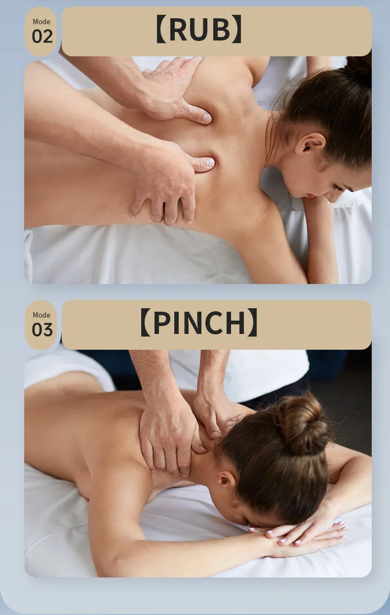 Foreverlily 26W Bürstenloser Motor Nacken- und Schultermassagegerät Kabelloses Nacken- und Rückenmassage-Schal Nackenmassager