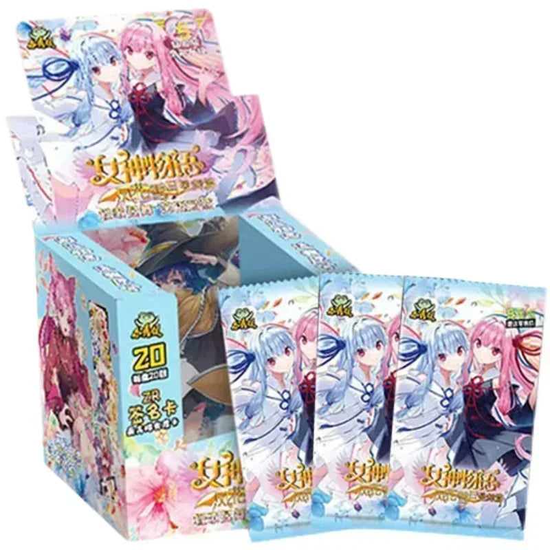 New Goddess Story Card Fufeng Kapitel Bunte Blitzkarte Anime-Charakter-Sammelkartenspiele Spielzeug Kindergeschenke