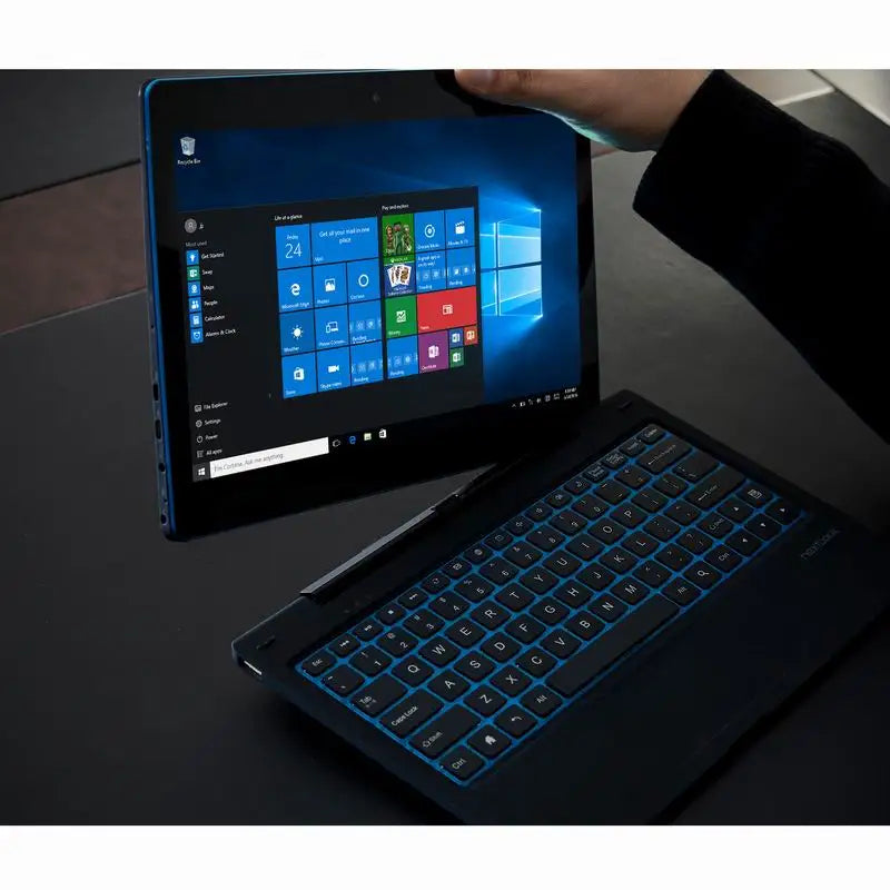 11,6" Windows 10 Tablet PC 2GB DDR + 64GB Z3735G CPU 1366*768 IPS-Bildschirm Quad Core G12 Dual-Kamera 2-in-1 mit Docking-Tastatur