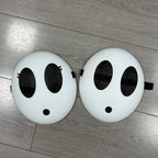 Game Bros Shy Guy Maske Cosplay Lustige Unisex Kinder Jungen Mädchen Erwachsene Dicke Plastikmasken Halloween Karneval Party Kostüm Requisiten