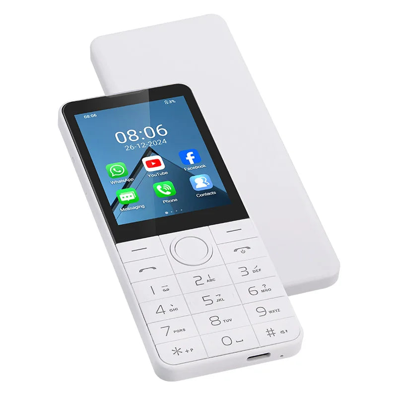NEUES DOOV R77 4G Touch-Tastatur Google Phone Android 13 2,8" Bildschirm 3GB+32GB 2100mAh Volte Anruf Whatsapp Handy Hebräisch Arabisch Telefon