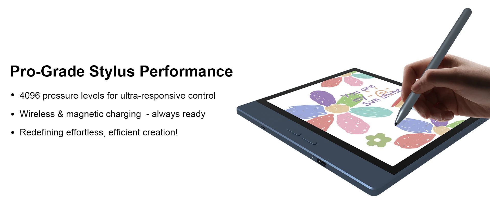 Bigme B7 E-Book-Reader, 7'' E-Ink-E-Reader, 300PPI, 8+128GB, Android 14 offenes System, Handschriftliches E-Book-Tablet mit 5MP Rückkamera