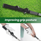 Golf einziehbarer Schwungtrainer Golfschwung einziehbarer Stock Überlegene Golf-Trainingshilfe, Krafttraining für verbesserten Schuss Schwung