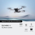 DJI Mini 4K Drohne Kamera 249g 3-Achsen Gimbal Stabilisierung 10km Videoübertragung Auto Rückkehr Widerstand Lange Akkulaufzeit Original C0