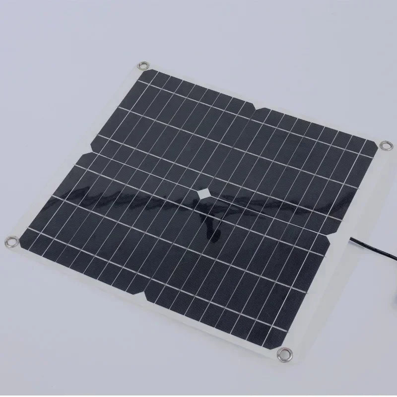 Hocheffizienter Outdoor Solarpanel-Doppellüfter für Hundehütte, Lager, Wohnmobil, Gewächshaus-Lüfter, Luftpumpe zur Temperaturkühlung