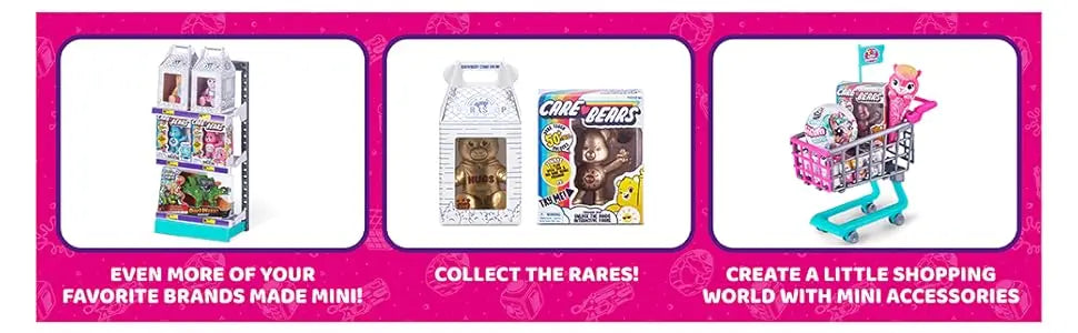 Zuru 5 Surprise Mini Brands Spielzeug Toy Mini Brands Serie 2 Überraschungskapsel Spielzeugladen Einkaufsspielzeug Mini Brands Sammelspielzeug