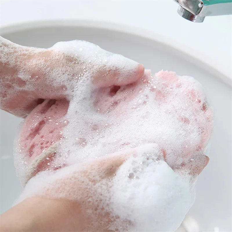 1-5PCS Weicher Duschschwammball Sanftes Peeling Massage Reinigungsbürste für die tägliche Körperpflege und zum Baden