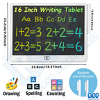 13/16 Zoll LCD Zeichentablett Schreibtafel Farbe Doodle Zähltafel Pädagogisches Spielzeug für 3-12 Jahre Kinder Geschenke