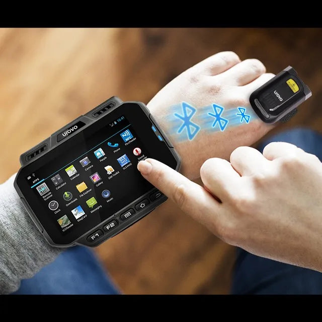 Urovo U2 Android 10 2GB RAM/16GB ROM Quad-Core 2GHz 2D Barcode-Scanner PDAs Wearable Devices
