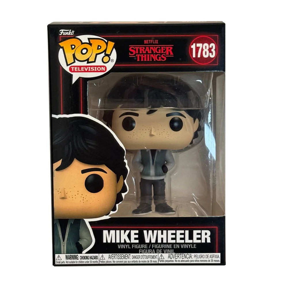 Funko TV Strangers Pops Mike Wheeler #1783 Things- Will Byers Dustin Steve Actionfigur Spielzeug Sammlerpuppen Geschenk Deko Modell