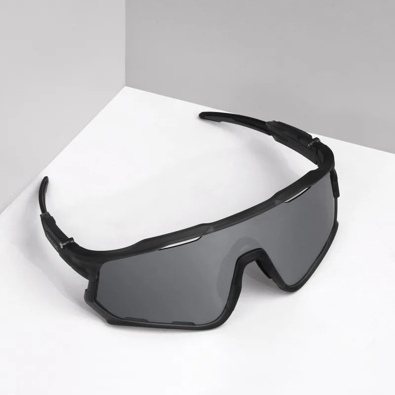 BUCKLOS Polarisierte Fahrradbrille UV400 Rennrad-Mountainbike-Brille TR-90 Rahmen Winddichte Outdoor-Sportbrille Fahrradteile