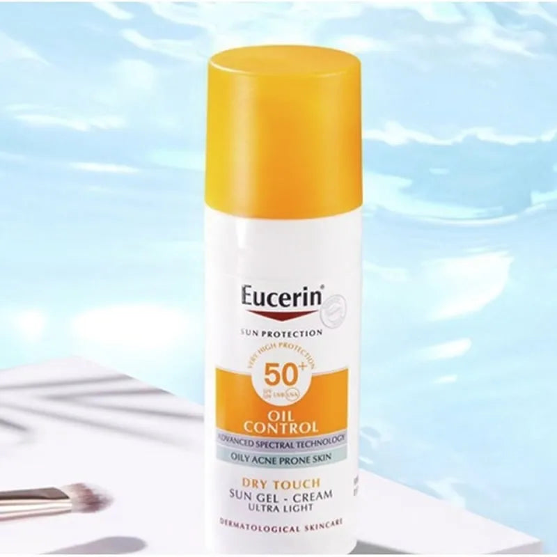 Eucerin Oil Control Face Sunscreen SPF50+ Refreshing Matte Non Greasy Oil Control UV Protection for Oily Acne Prone Skin