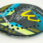 Camewin 3K Beach Tennisschläger Vollcarbon Raue Oberfläche Outdoor-Sport-Schläger für Herren Damen Erwachsene Seniorenspieler 2024 Neu