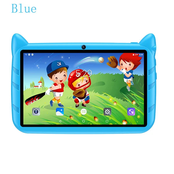 Neue 7 Zoll 5G WiFi Kinder-Tablets Quad Core 4GB RAM 64GB ROM Dual Kameras Android 13.0 Lern-Tablet PC 4000mAh