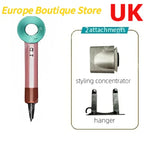 New Super Hair Dryer 220V Leafless Hair Dryer Personal Hair Care Styling Negative Ion Tool Schedule Negative Ion Electric Dryer