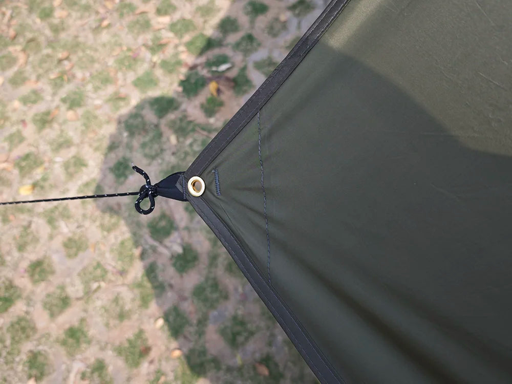 Campingplane Wasserdichtes Zelt Touristenmarkise Schatten Gartenüberdachung Strandsonnenschutz Outdoor Ultraleichter Sonnenschutz Wandern Rucksackreisen