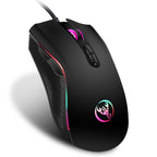 Neues kabelgebundenes 61-Tasten-Tastatur-Set in Weiß-Schwarz, RGB-Gaming-Maus, Büropaket, Tastatur-Maus-Kombinationen mit Hintergrundbeleuchtung für PUBG-Gamer