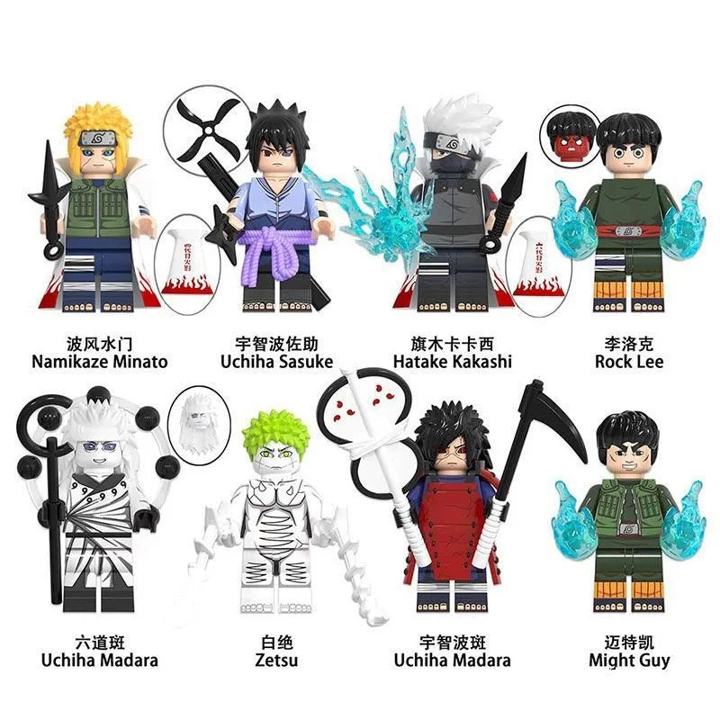 Naruto A Animationsspielzeug Peripherie Kaguya Boruto Neji Tenten Iruka Yamato Madara Sasuke Anime Action Model Figur Kollektion