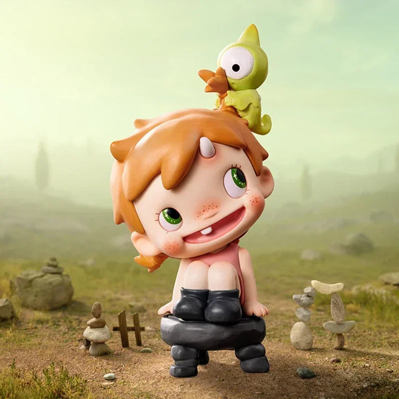 POP MART POLAR Monster Village Serie Blind Box – Süße Anime-Figuren, Ornamente, Überraschungsgeschenkpuppe – Originalspielzeug für Sammler