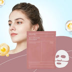 1/2/5 St. Bio-Collagen Gesichtsmaske Hydratisierende Nacht-Hydrogel Feuchtigkeitsspendende Gesichtsmaske VC Aufhellend Anti-Aging Hautpflege