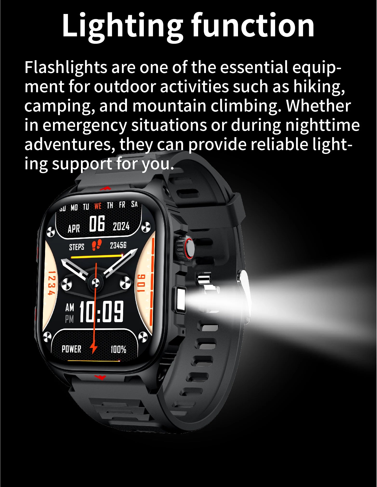 Elektronische Smartwatch BT-Anruf Herzfrequenzmesser Smartwatch Fitness Tracker Wasserdichte Sportuhren für Männer Frauen Android 2026