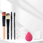 All in One Makeup Kit Full Makeup Kit Gift for Women Teen Girl Nude Eyeshadow Foundation Primer Brush Nude Lipgloss