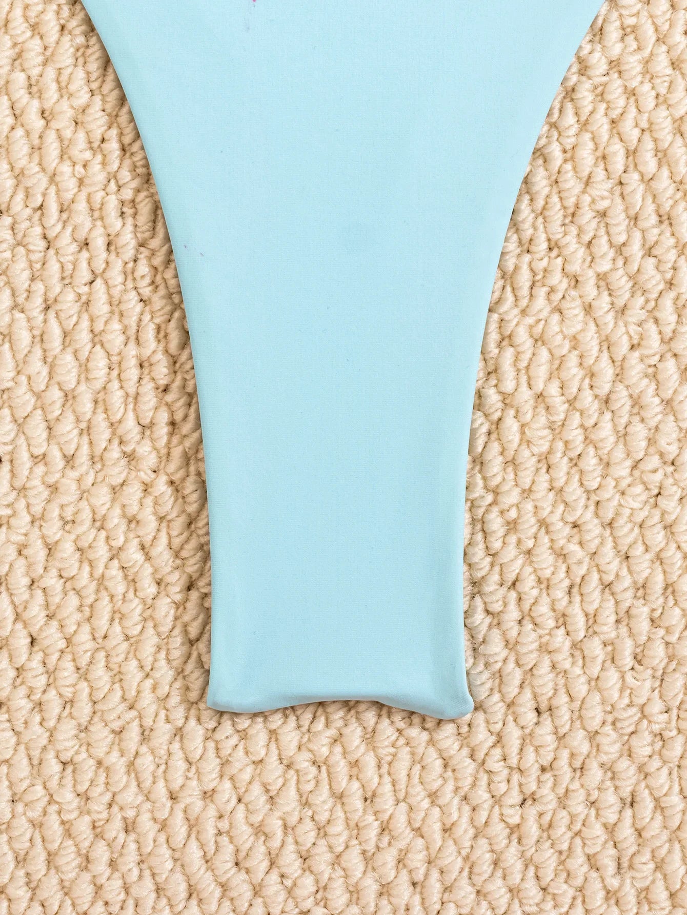 Sexy Bandeau Bikini Set 2026 Damen Himmelblau Seestern Verzierung Push Up String Bikini Brazilian Beach Badeanzug Micro Bademode