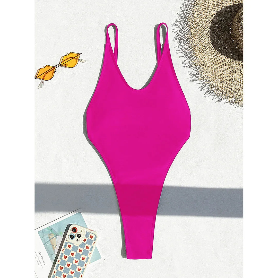 XS - L 2026 Sexy Monokini Extremer String Mini Micro Tanga Damen Bademode Einteiler Badeanzug Weiblicher Badeanzug V5820