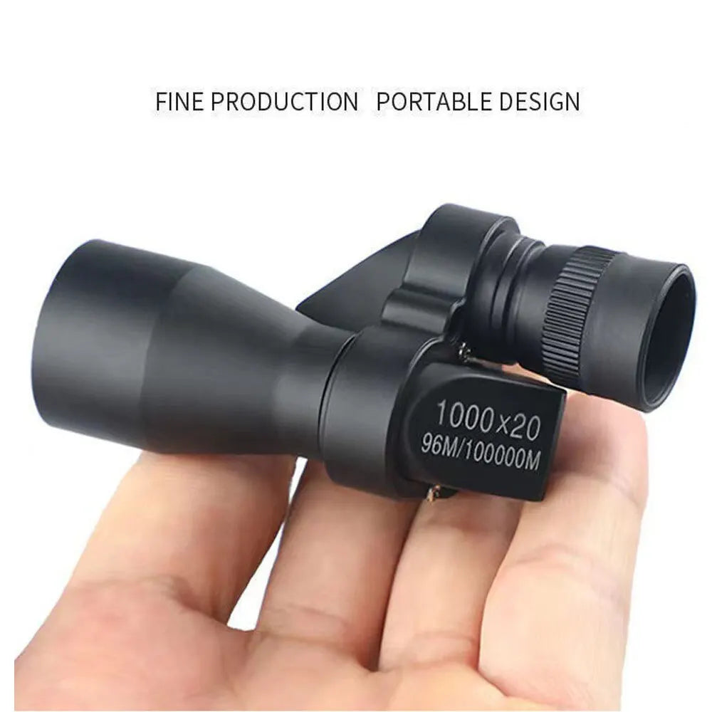 Tragbares HD Mini Monokular-Teleskop Hohe Vergrößerung Zoom Outdoor-Fischteleskop für Jagd Camping Bergsteigen