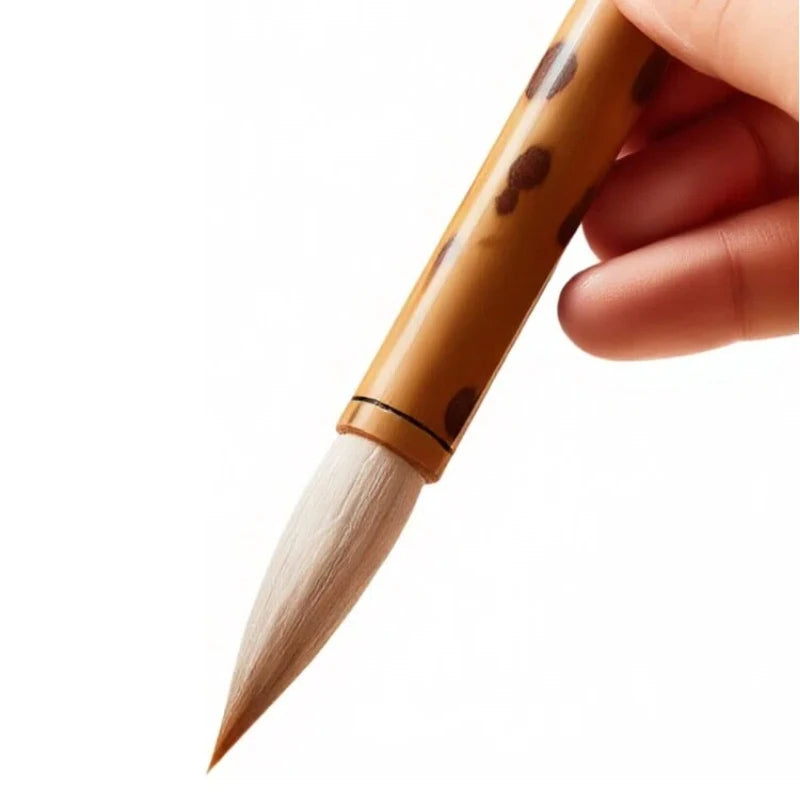 Weasel Woolen Multipple Hair Calligraphy Brush Medium Regular Script Practice Brush Professional Chinese Painting Pen Art Paint Hauptbild