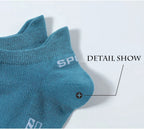 5 Paar kurze Baumwollsocken für Herren, hochwertige, tief geschnittene Crew-Socken für Damen, Knöchelsocken für Sport, atmungsaktives Mesh für den Sommer, lässige, weiche Herrensocken