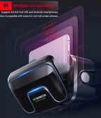 VR Brille 3D Virtual Reality Headset Geräte Helm Linsen Goggles Smart Für Smartphones Handy Mobil Spiel Viar Viewer Set