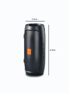 Lenovo TF USB Bluetooth Funklautsprecher Tragbarer Stereo-Doppellautsprecher für den Außenbereich mit FM-Stimme und Subwoofer