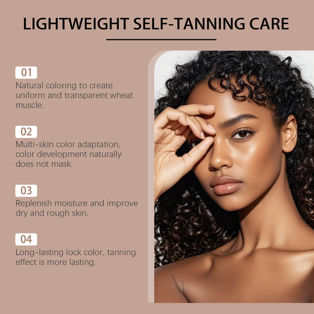 Self-Tanning Care Lotion Gentle Self-Tanning Care Lotion for Natural Sun-Kissed Skin